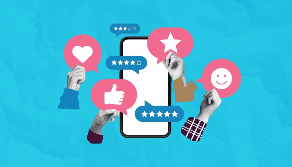 User-friendly mobile app for customer reviews and feedback management.